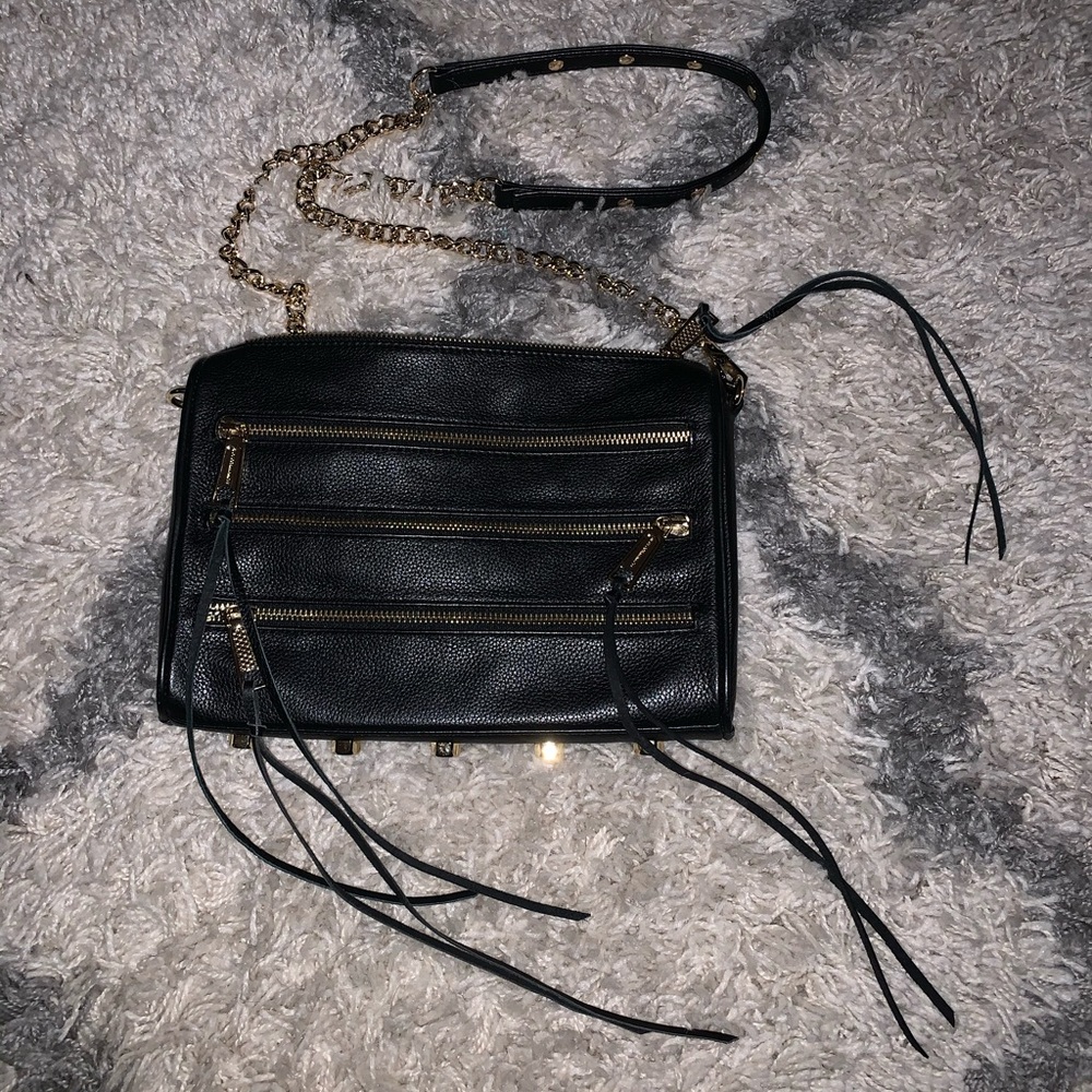Black crossbody bag